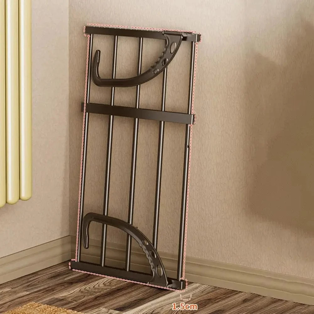 MOD Carbon Steel Radiator Drying Rack Adjustable Foldable Retractable Radiator Cloth Airer Space-Saving Clothes Drying Rack Laundry