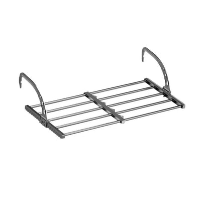 MOD Carbon Steel Radiator Drying Rack Adjustable Foldable Retractable Radiator Cloth Airer Space-Saving Clothes Drying Rack Laundry S