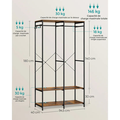 Porte vêtements chambre - Optimisez l'organisation de votre espace de rangement