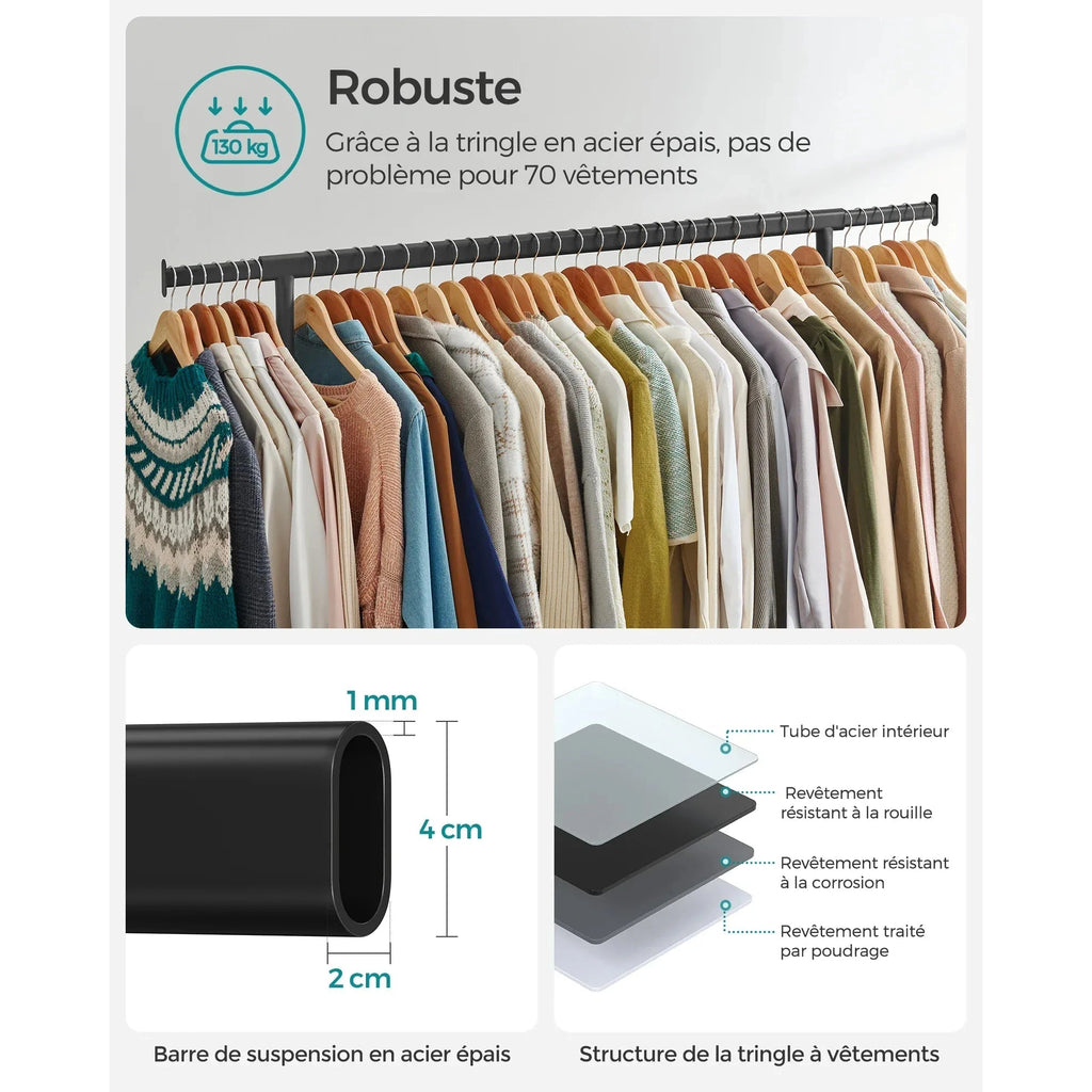 Porte vêtements pour chambre - Rangez vos habits avec style et praticité - Aéraly