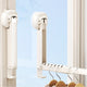 Porte-vêtements mural pliable ventouse - simplifient le séchage de votre linge - Aéraly