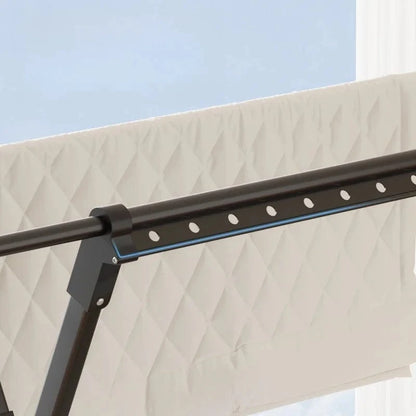 MOD Floor-Standing Household Balcony Folding Clothes Drying Rack Multi-Purpose Indoor And Outdoor Telescopic Clothes Drying Rack