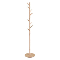 Portemanteau bois massif réglable en hauteur - un rangement efficace et élégant - Aéraly