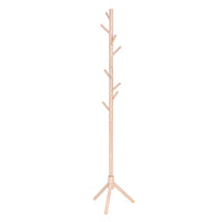 Portemanteau bois massif réglable en hauteur - un rangement efficace et élégant - Aéraly