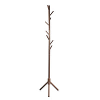Portemanteau bois massif réglable en hauteur - un rangement efficace et élégant - Aéraly