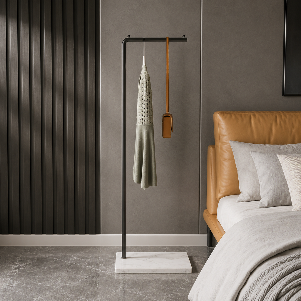 Moderne skandinavische Kleiderständer Metall Anzug Accessoires Schlafzimmer