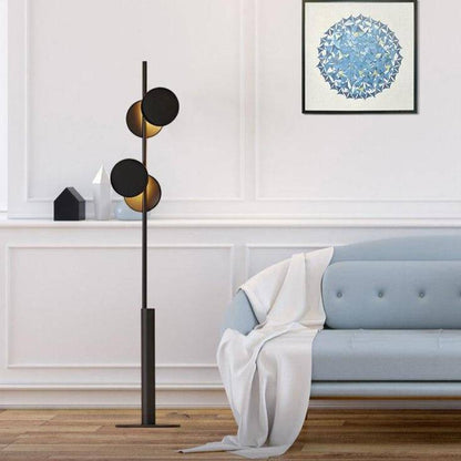 Lampadaire LED design formes circulaires métal ORBIS