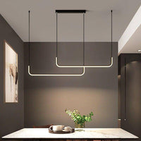 Suspension design moderne LED profil aluminium LAMA