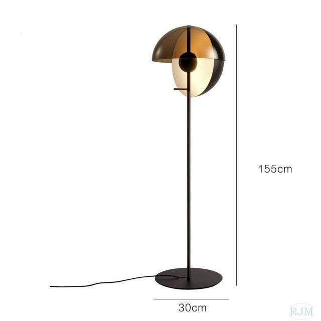 Lampadaire LED design boule lumineuse interchangeable SFERA