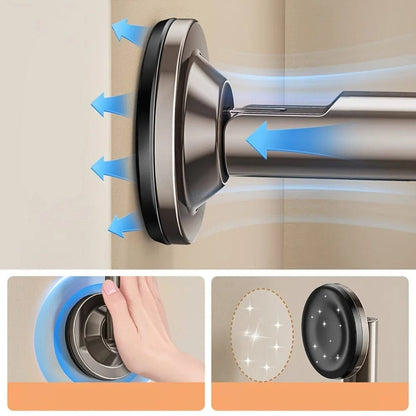 Range cintre télescopique mural