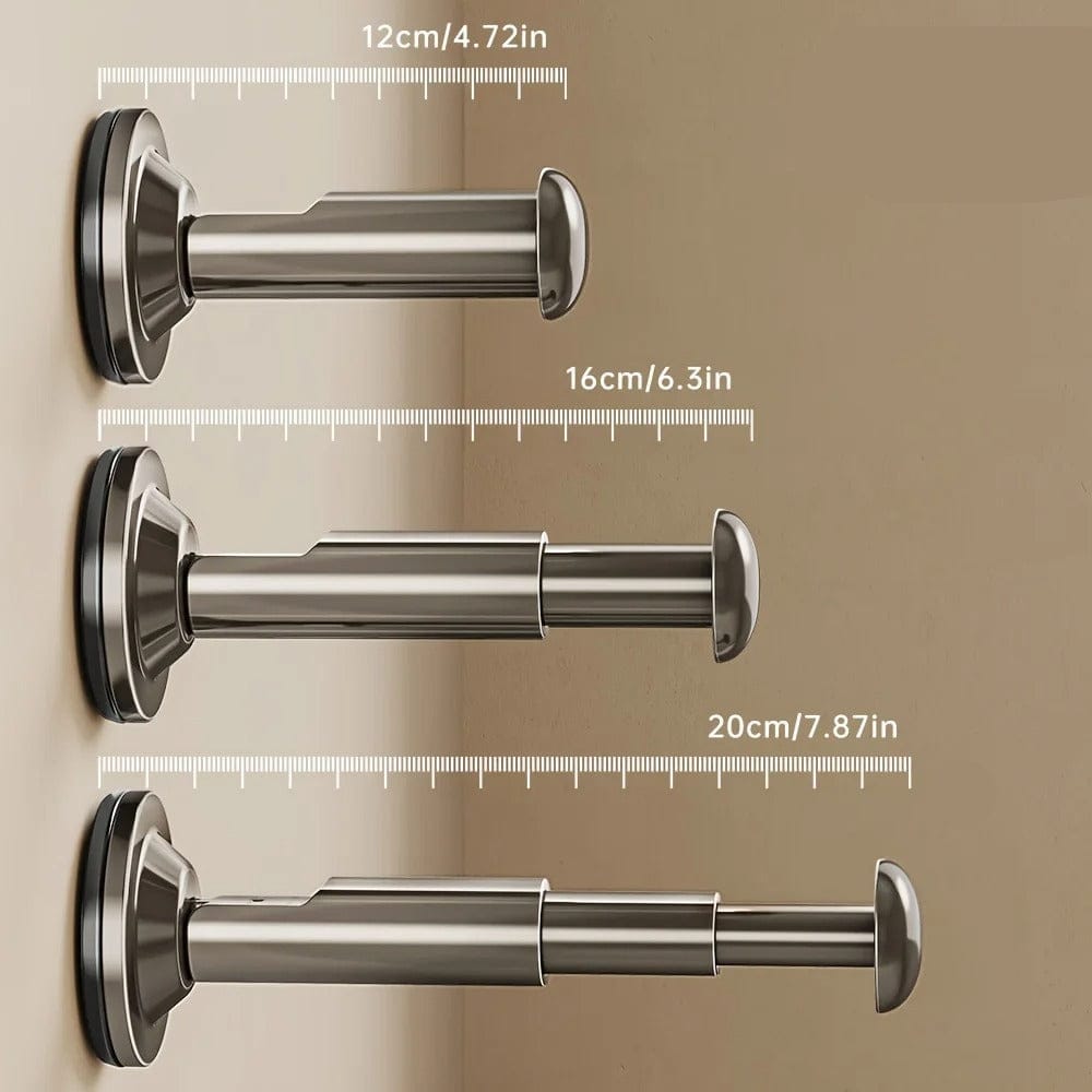 Range cintre télescopique mural