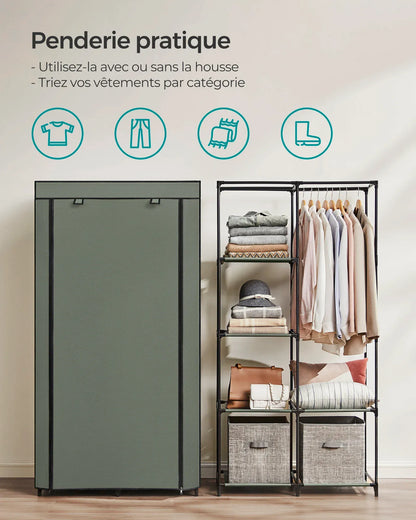 Rangement penderie -  Idéale pour garder vos vêtements parfaitement en ordre !
