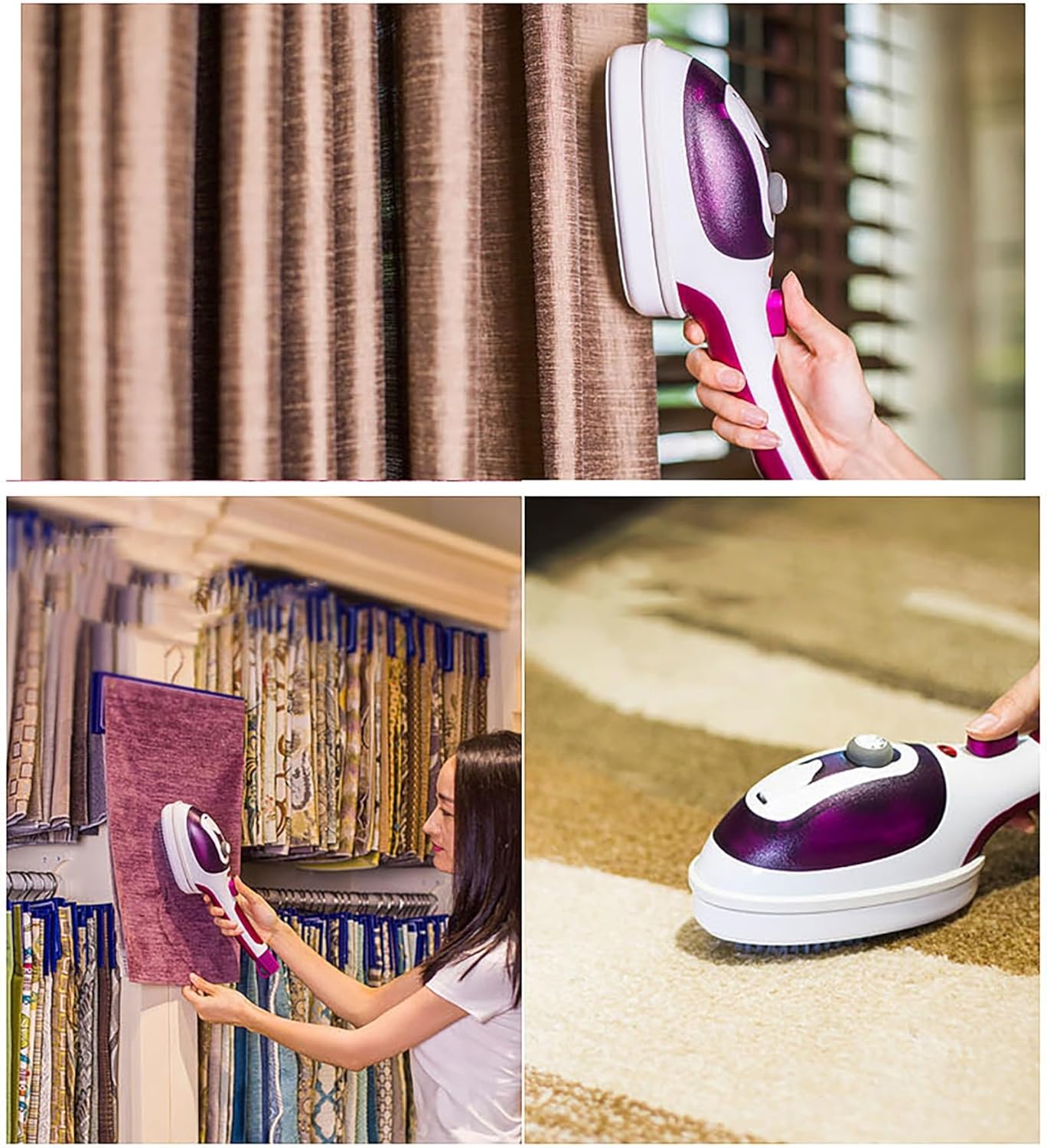   Repasseur vapeur portable avec réservoir 100 ml