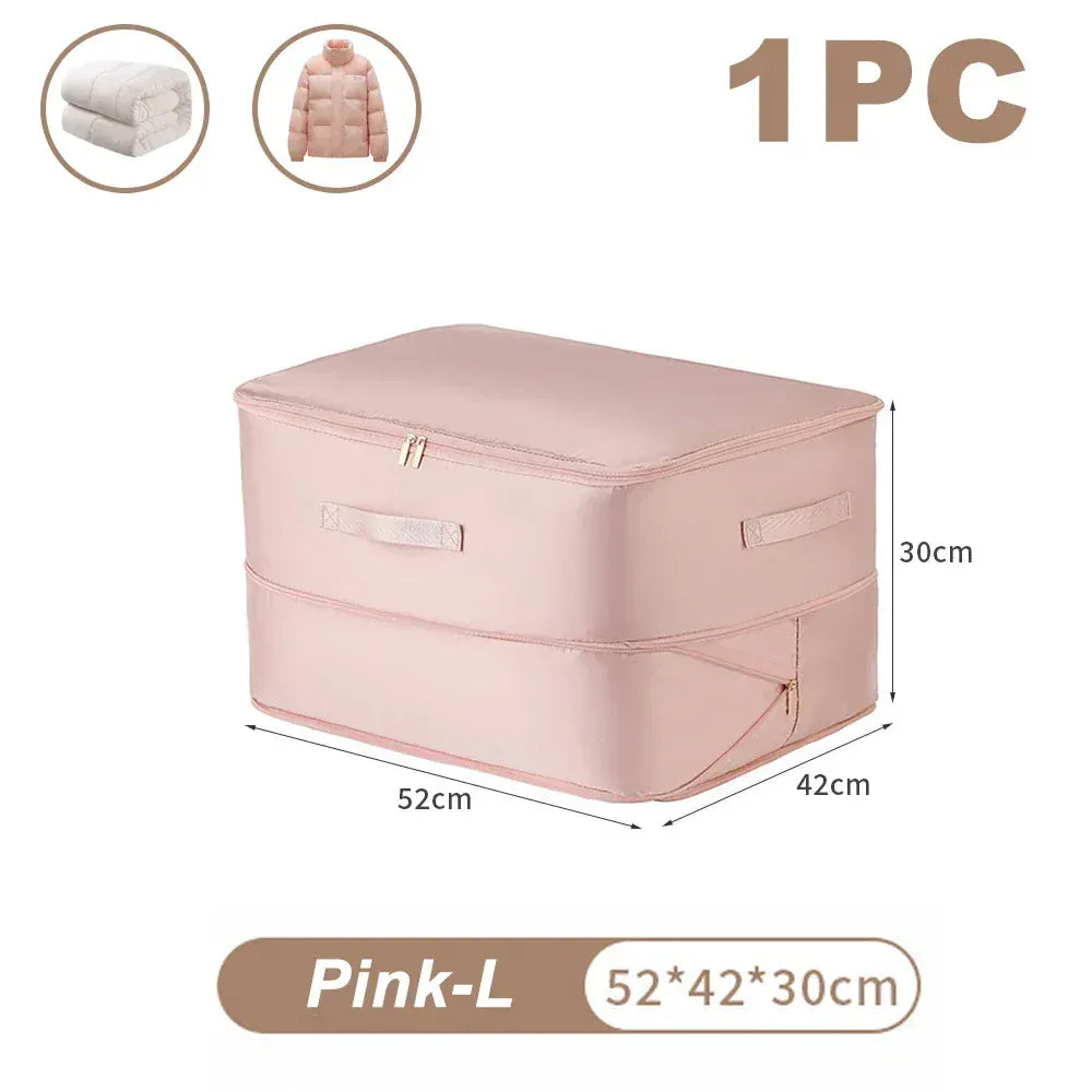 Sac compression couette vêtements gain place L-Rose-1 PCS