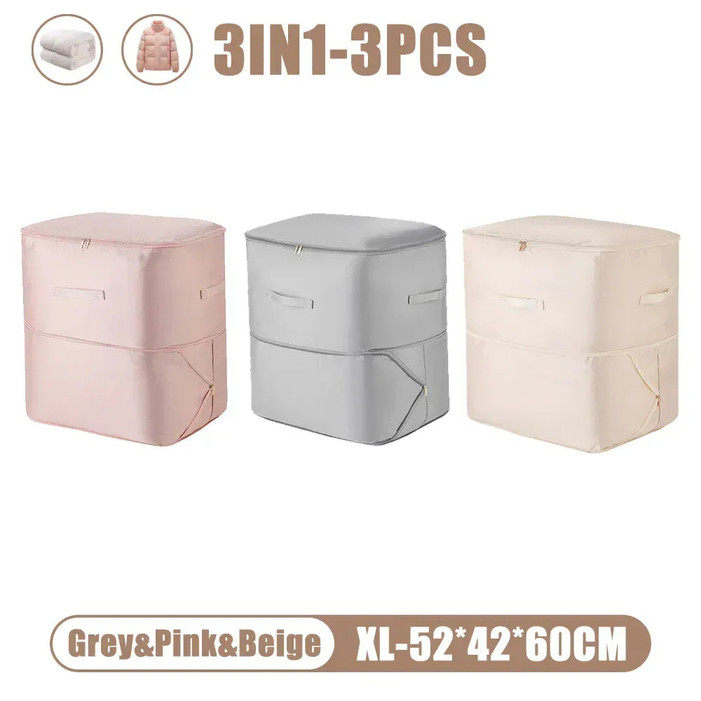 Sac compression couette vêtements gain place XL-3 PCS (mix)