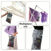 Sac de rangement pour pinces à linge pratique - Aéraly