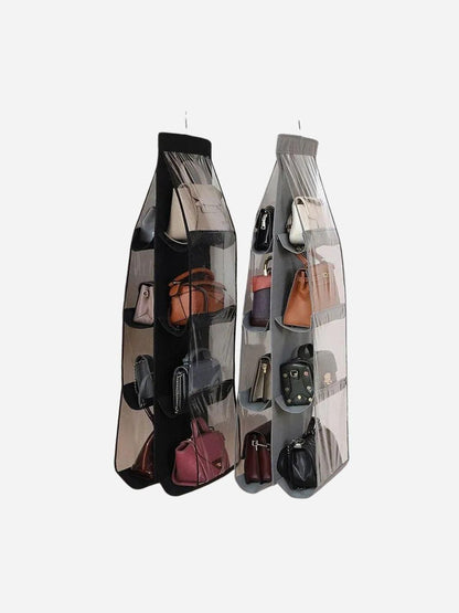 Sac de rangement suspendu pour sac à main en tissu non tissé