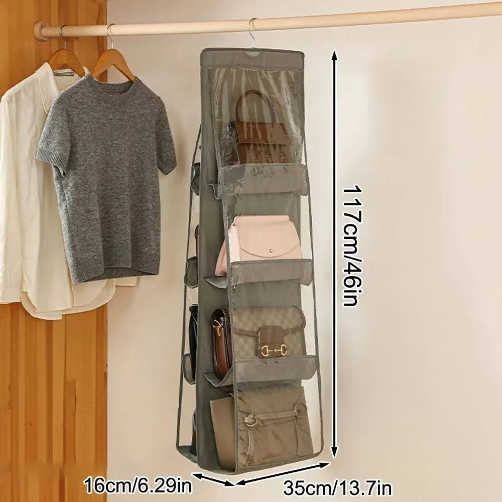 Sac de rangement suspendu pour sac à main en tissu non tissé - Aeraly