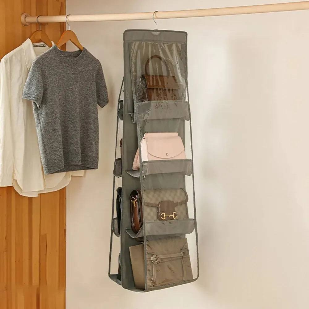 Sac de rangement suspendu pour sac à main en tissu non tissé - Aeraly