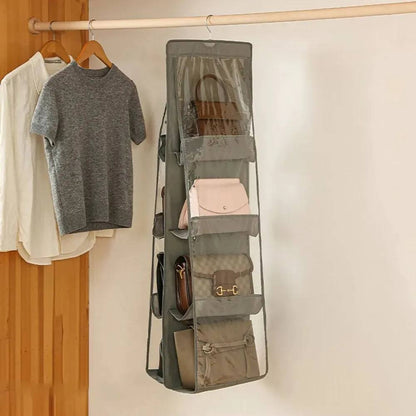 Sac de rangement suspendu pour sac à main en tissu non tissé - Aeraly