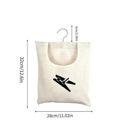 Sac rangement pinces linge suspendre maison
