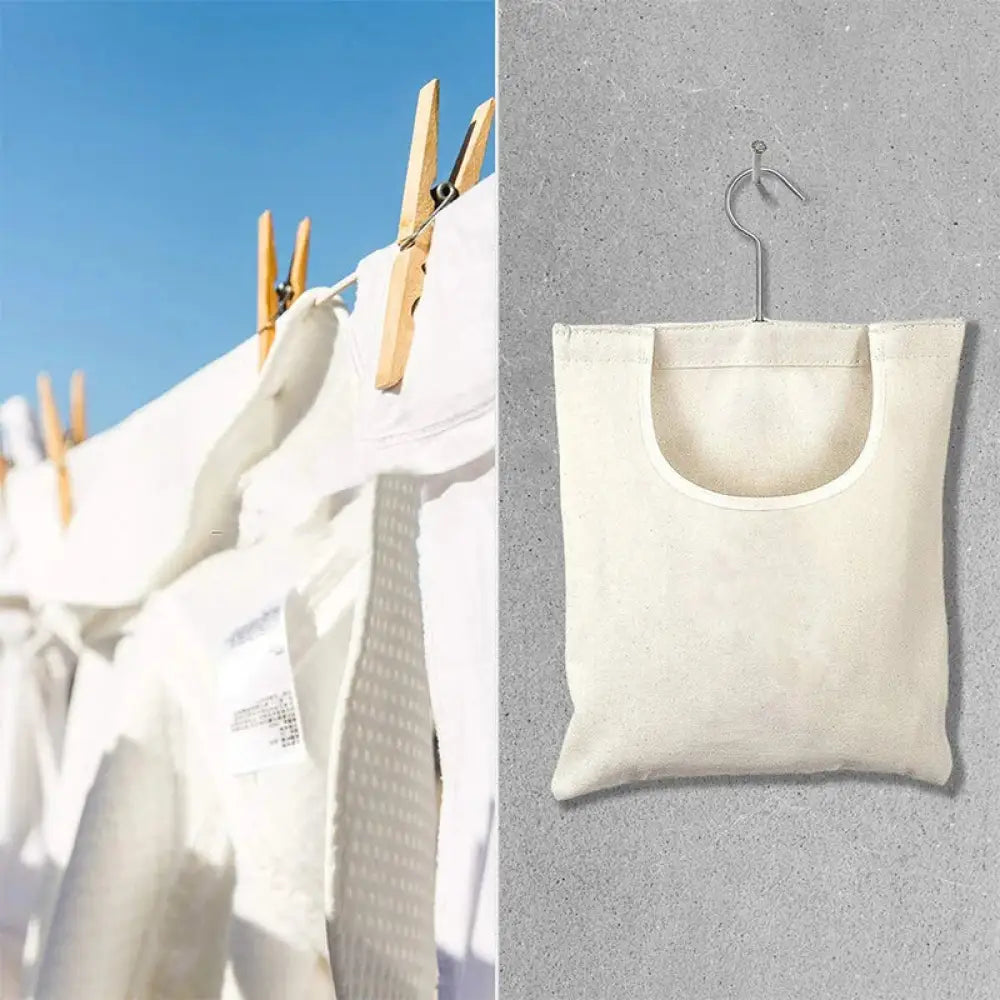 Sac rangement pinces linge suspendre maison - Aéraly