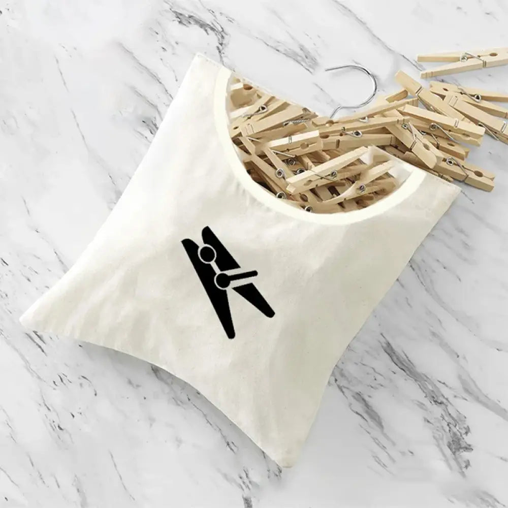 Sac rangement pinces linge suspendre maison - Aéraly