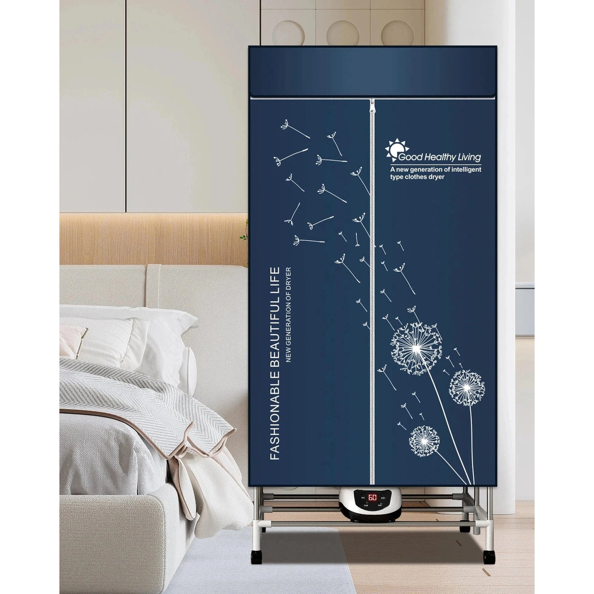 Sèche-linge électrique portable 1500W grande capacité - Aéraly