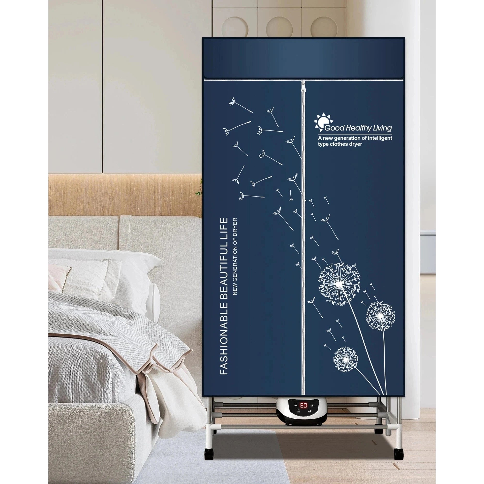 Sèche-linge électrique portable 1500W grande capacité - Aéraly