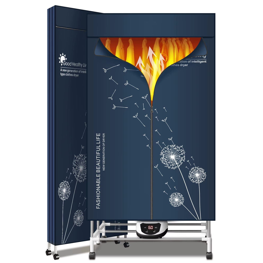Sèche-linge électrique portable 1500W grande capacité - Aéraly