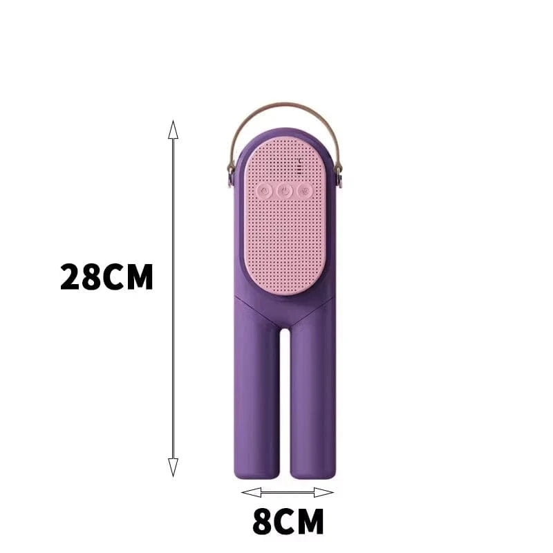 OFS Portable Dryer Folding Drying Clothes Rack Heat By Shoe Drying Machine Small Folding Clothes Rack Efficient and Unique purple