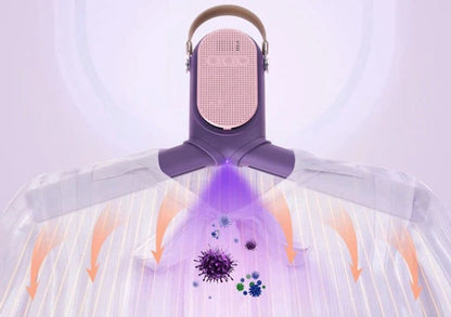 sèche-linge portable pliable chauffant Violet
