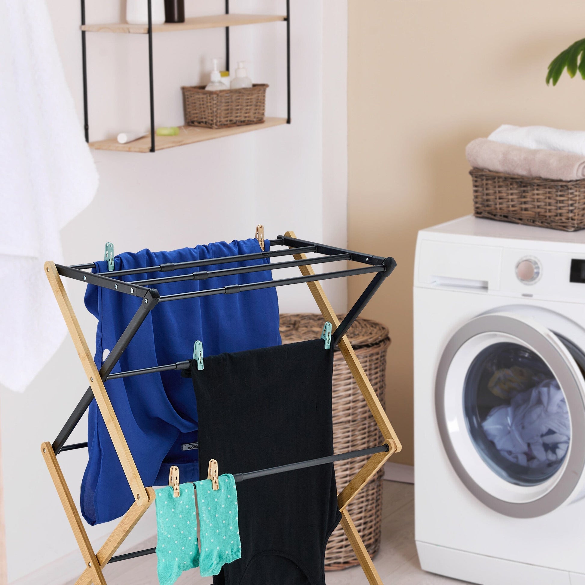 MOD Portable Folding Clothes Drying Rack 1