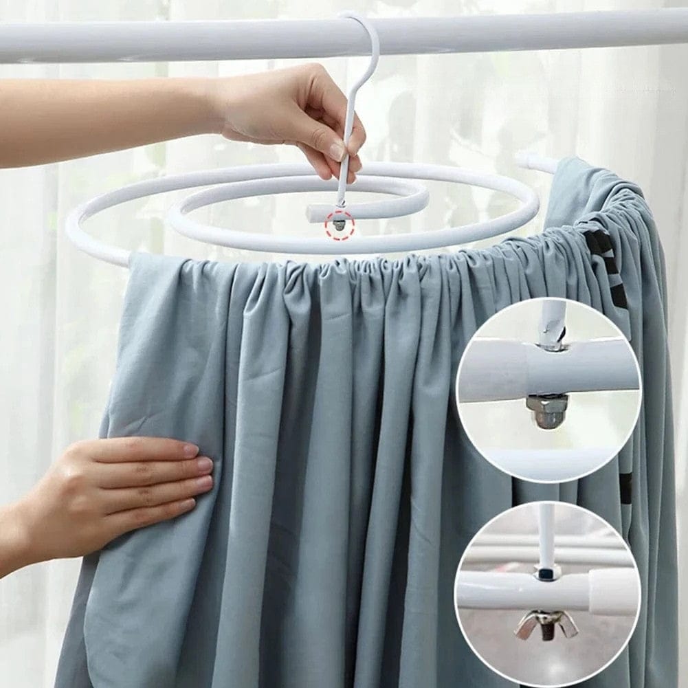 Sèche-linge balcon rotatif pour drap