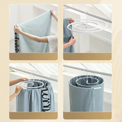 Sèche-linge balcon rotatif pour drap