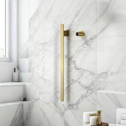 Sèche-Serviette Chauffant Mural 1 Barre 80W WiFi | Inox IPX4 | 6 Finitions - Aeraly