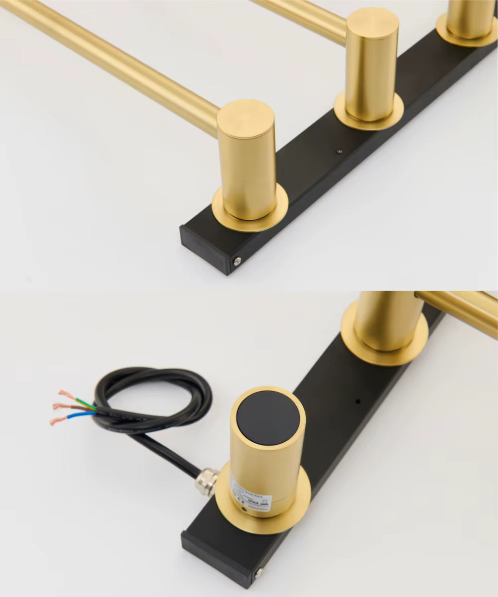 Sèche-serviette design électrique mural – Chauffage intelligent