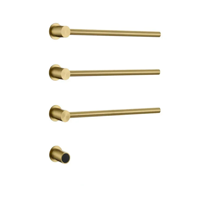 Sèche-serviette design électrique mural – Chauffage intelligent 220V / 3 Or brossé