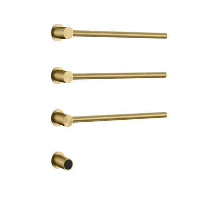 Sèche-serviette design électrique mural – Chauffage intelligent 220V / 3 Or brossé