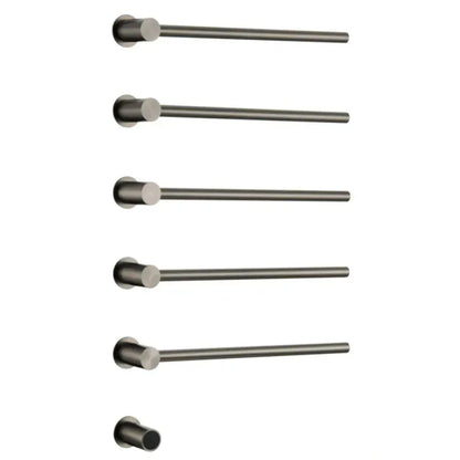 Sèche-serviette design électrique mural – Chauffage intelligent 220V / 5 Gris anthracite