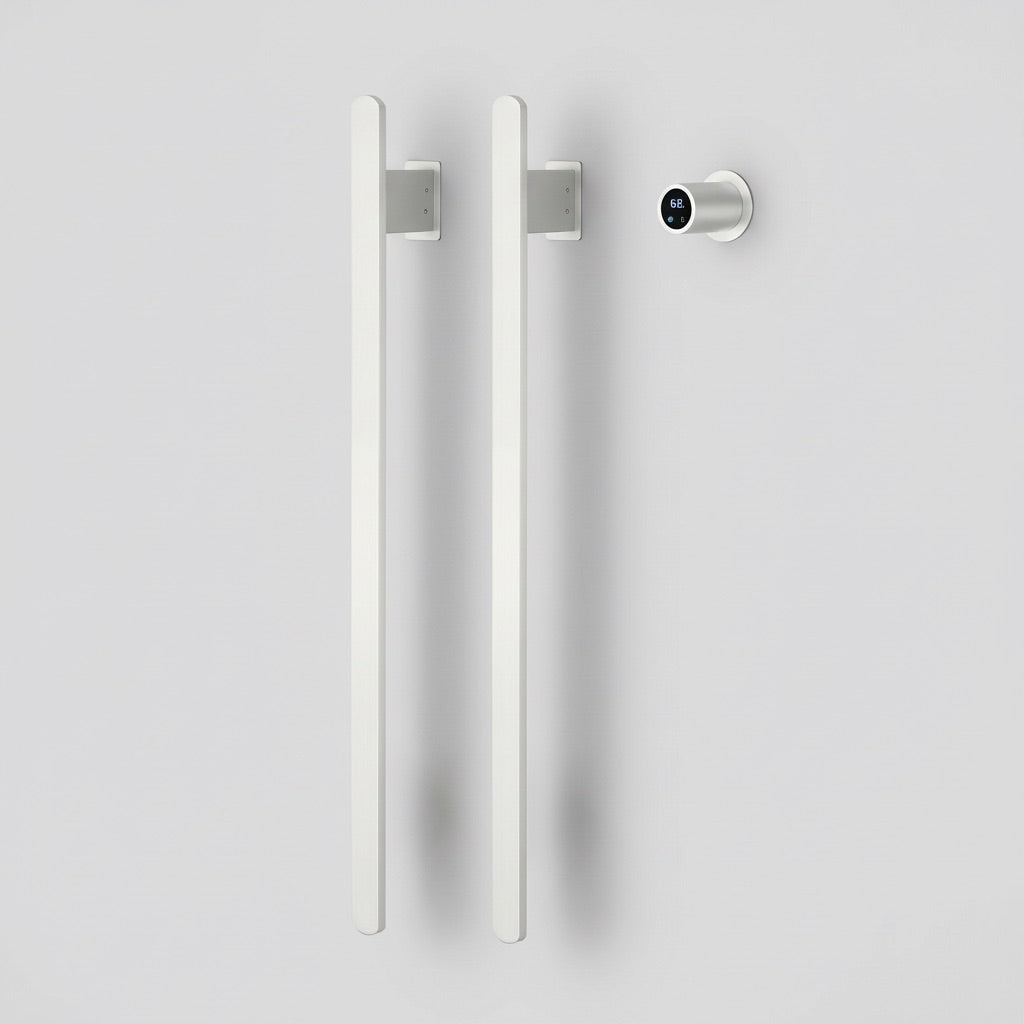 Sèche-serviette électrique design WiFi 80W – mural, discret et élégant - Aeraly