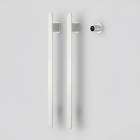 Sèche-serviette électrique design WiFi 80W – mural, discret et élégant - Aeraly