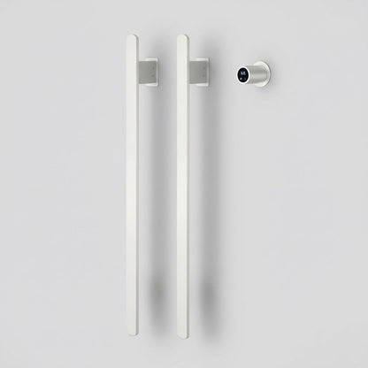 Sèche-serviette électrique design WiFi 80W – mural, discret et élégant - Aeraly