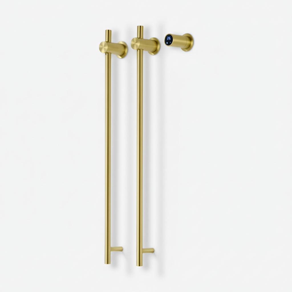 Sèche serviette mural pour salle de bain - 55W - Aeraly