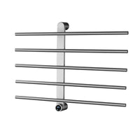 Sèche-Serviette Mural Salle de Bain Électrique 5 Barres 100W - Aeraly