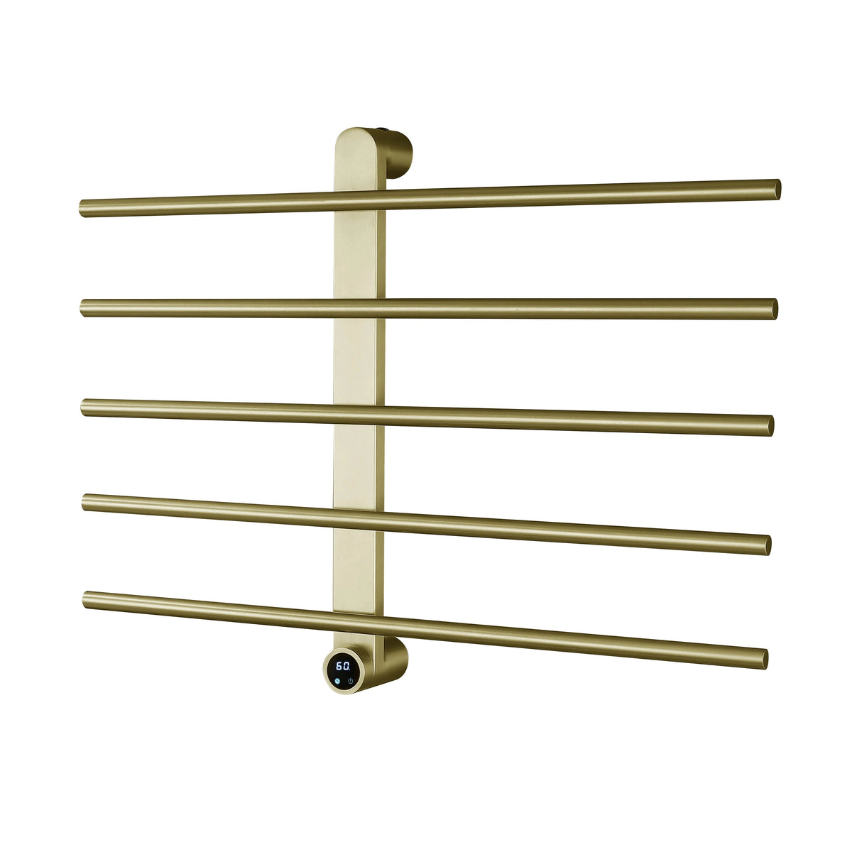Sèche-Serviette Mural Salle de Bain Électrique 5 Barres 100W - Aeraly