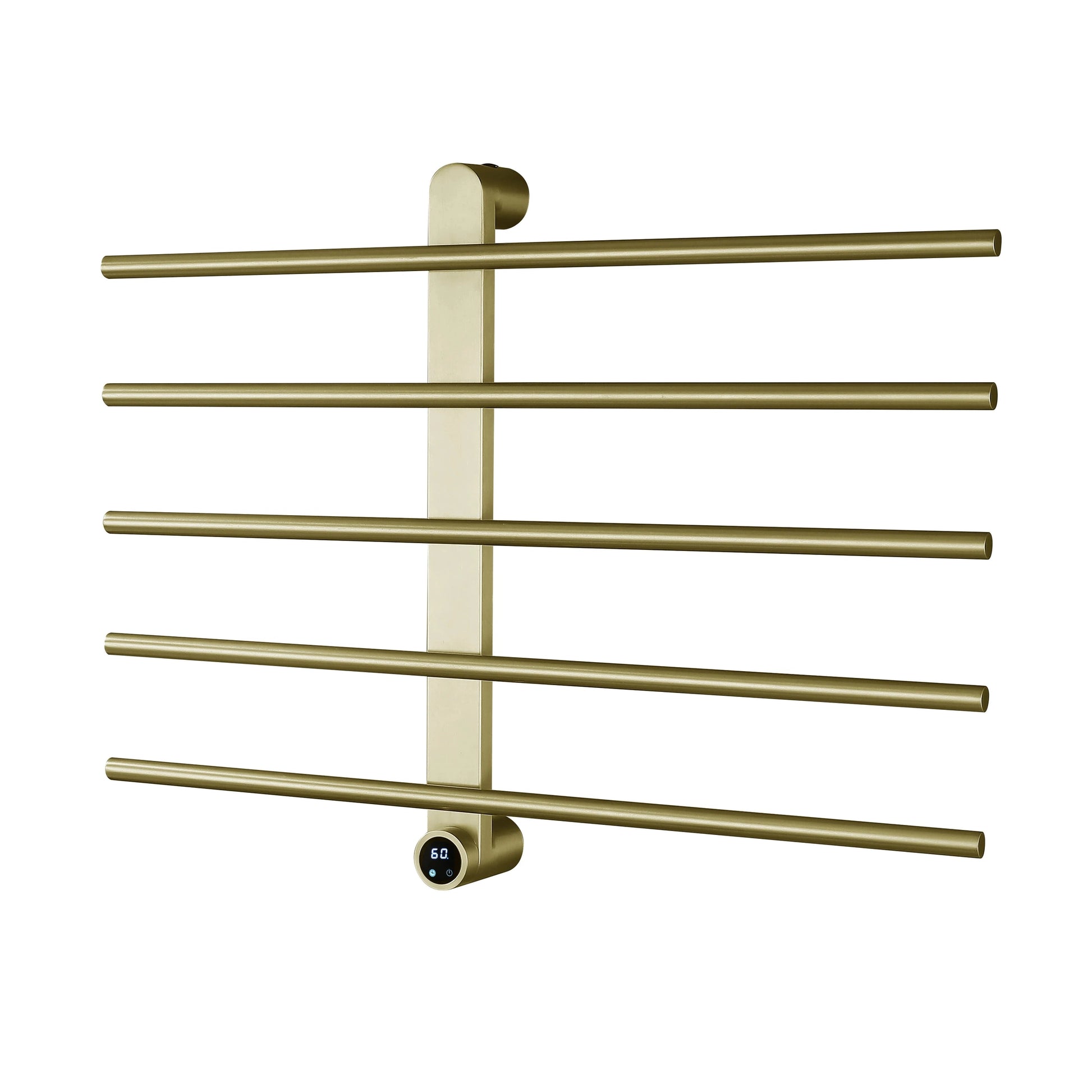 Sèche-Serviette Mural Salle de Bain Électrique 5 Barres 100W - Aeraly