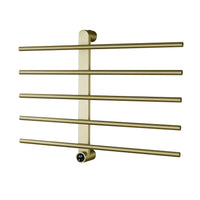 Sèche-Serviette Mural Salle de Bain Électrique 5 Barres 100W - Aeraly