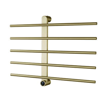 Sèche-Serviette Mural Salle de Bain Électrique 5 Barres 100W - Aeraly