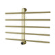 Sèche-Serviette Mural Salle de Bain Électrique 5 Barres 100W - Aeraly